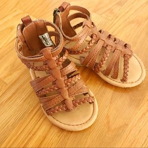 Toddler brown sandles